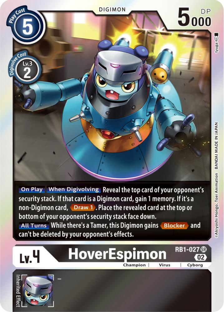 HoverEspimon (RB1-027 SR) (RB-01)