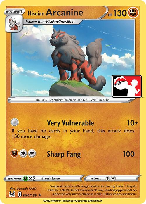 Hisuian Arcanine - 084/196 (084/196)