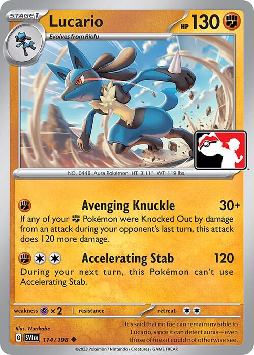 Lucario - 114/198 (114/198)
