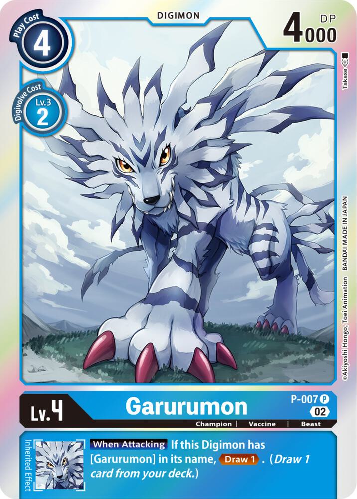 Garurumon (Resurgence Booster Reprint) (P-007 P) (RB-01)