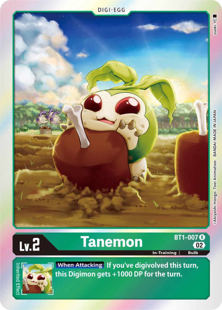 Tanemon (Resurgence Booster Reprint) (BT1-007 R) (RB-01)
