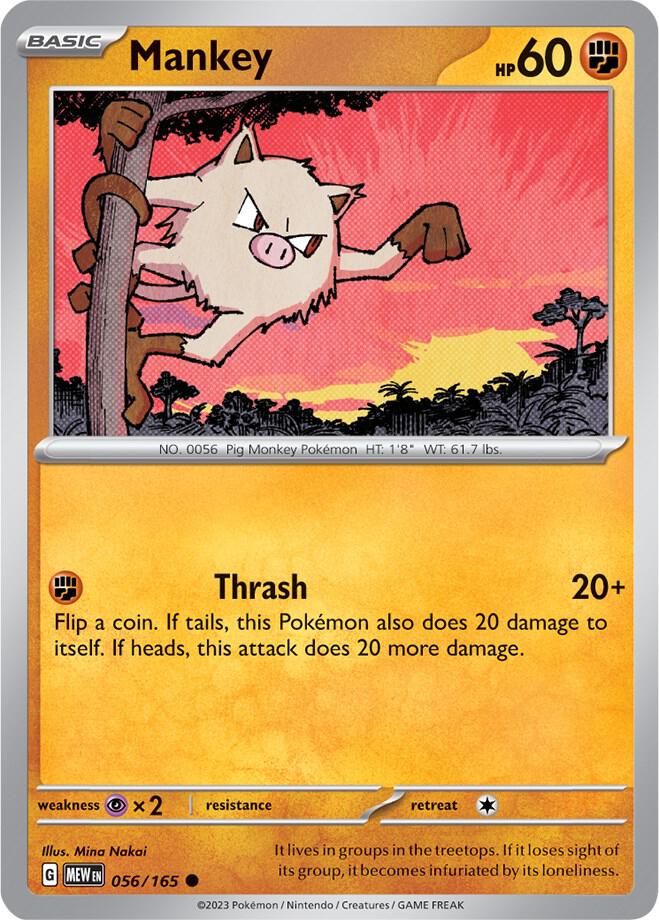 Mankey (056/165) (MEW)
