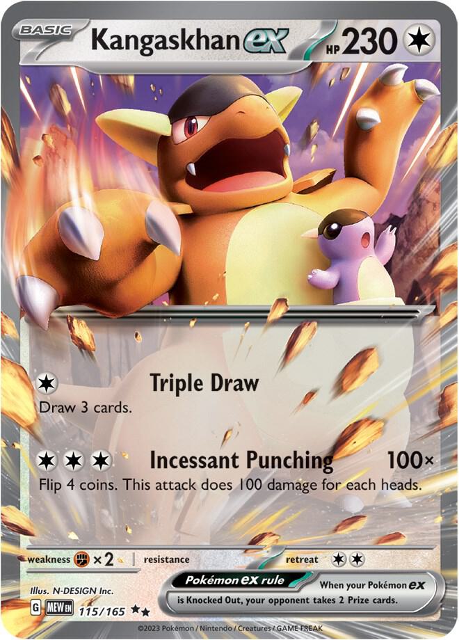 Kangaskhan ex - 115/165 (115/165) (MEW)