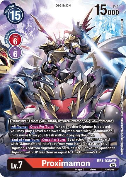 Proximamon (Textured Alternate Art) (RB1-036 SEC) (RB-01)