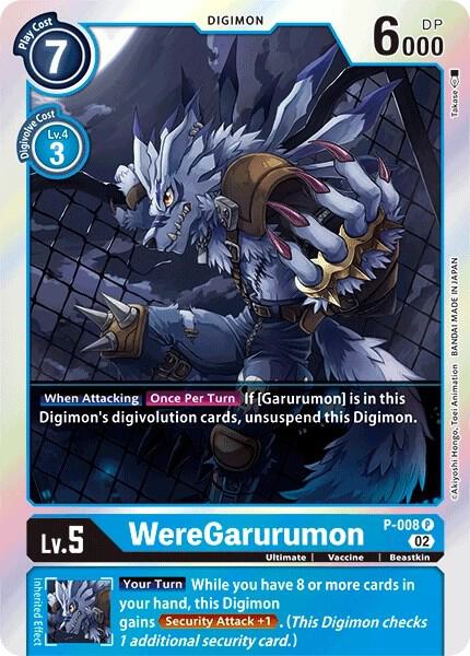 WereGarurumon - P-008 (Resurgence Booster Reprint) (P-008 P) (RB-01)