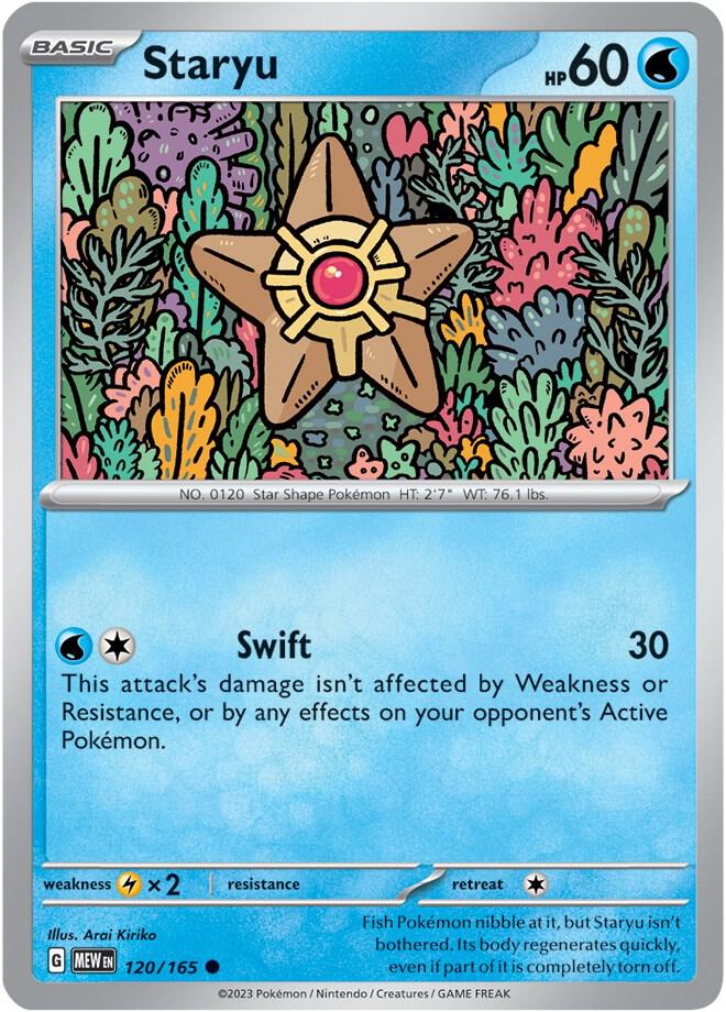 Staryu (120/165) (MEW)