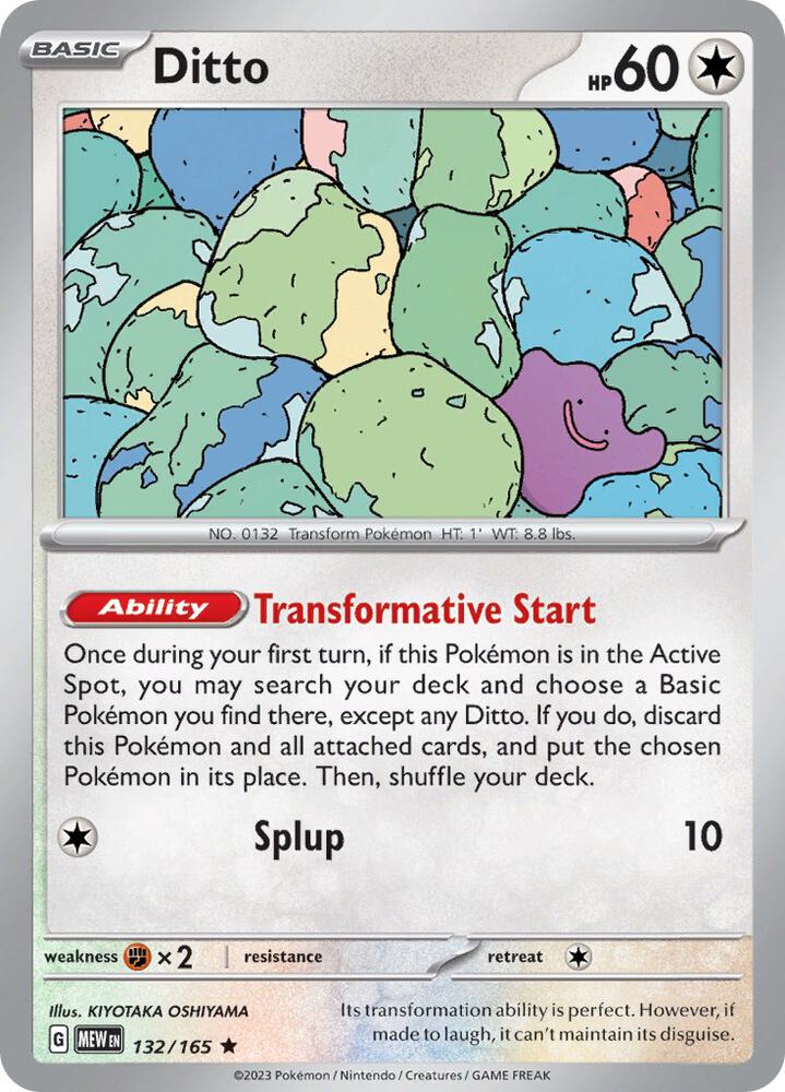 Ditto (132/165) (MEW)