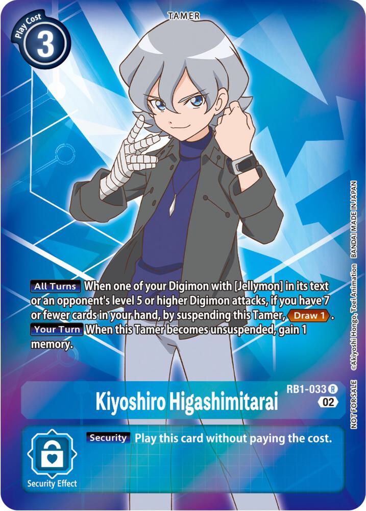 Kiyoshiro Higashimitarai (Resurgence Booster Box Promotion Pack) (RB1-033 R) (RB-01)