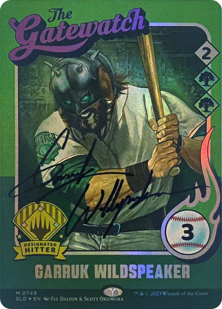 Garruk Wildspeaker (749) (Autographed) (749) (SLD)