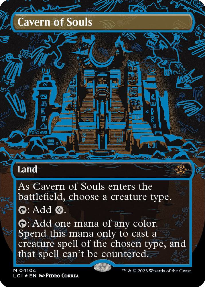 Cavern of Souls (0410c) (Borderless) (410c) (LCI)