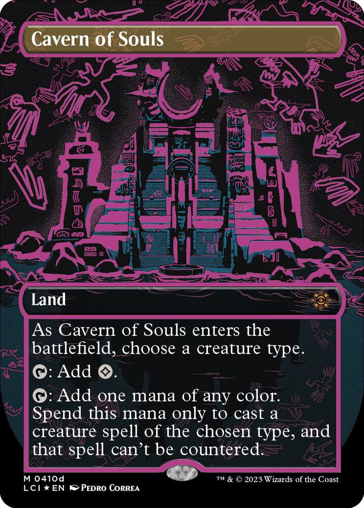 Cavern of Souls (0410d) (Borderless) (410d) (LCI)