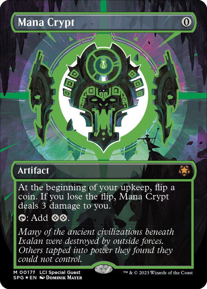 Mana Crypt (0017f) (Borderless) (17f) (SPG)