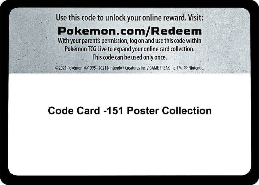 Code Card -151 Poster Collection (MEW)