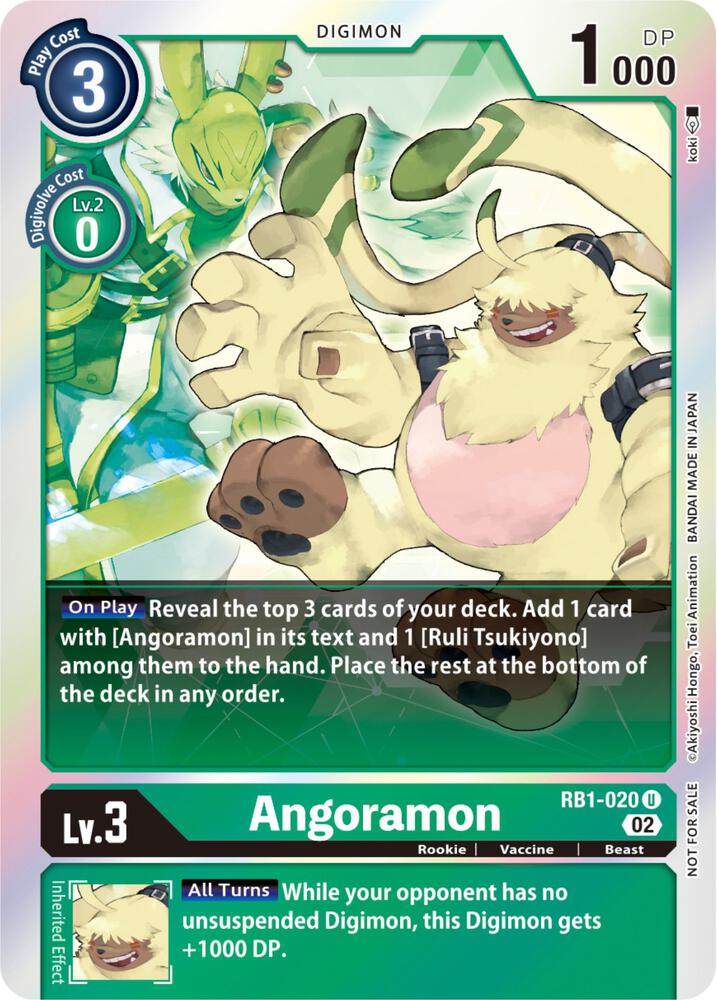 Angoramon (Resurgence Booster Box Promotion Pack) (RB1-020 U) (RB-01)