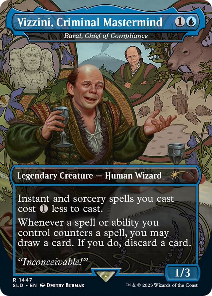 Vizzini, Criminal Mastermind - Baral, Chief of Compliance (1447) (SLD)