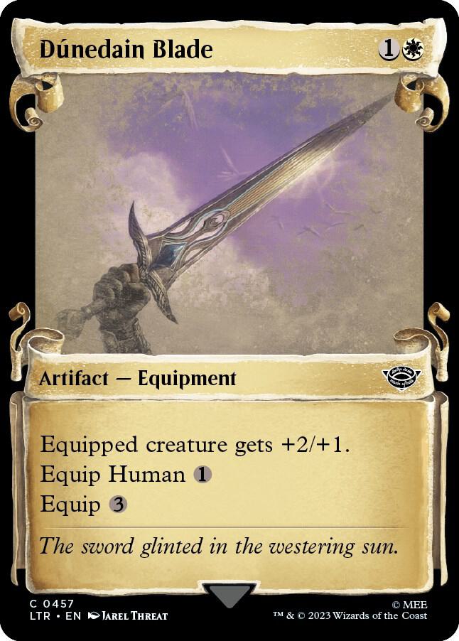 Dunedain Blade (Showcase Scrolls) (457) (LTR)