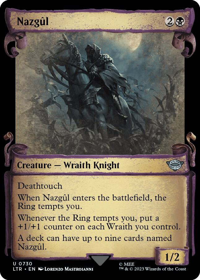 Nazgul (0730) (Showcase Scrolls) (730) (LTR)