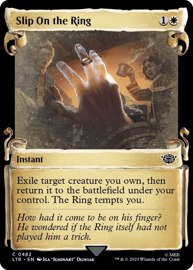 Slip on the Ring (Showcase Scrolls) (482) (LTR)
