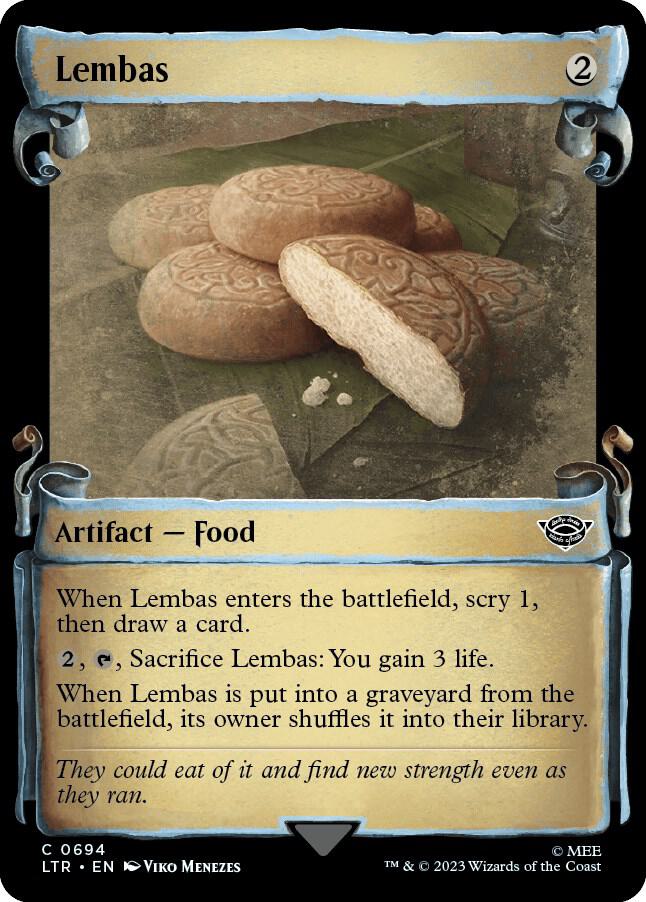 Lembas (Showcase Scrolls) (694) (LTR)