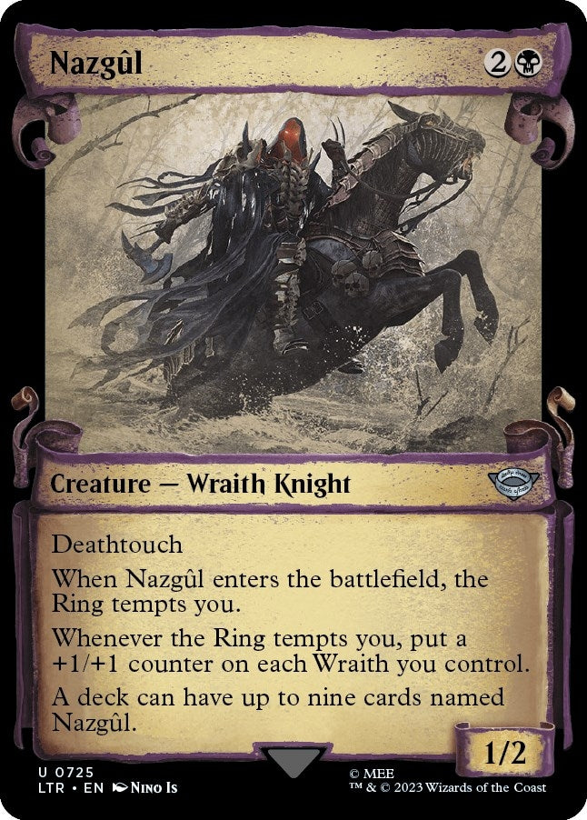 Nazgul (0725) (Showcase Scrolls) (725) (LTR)