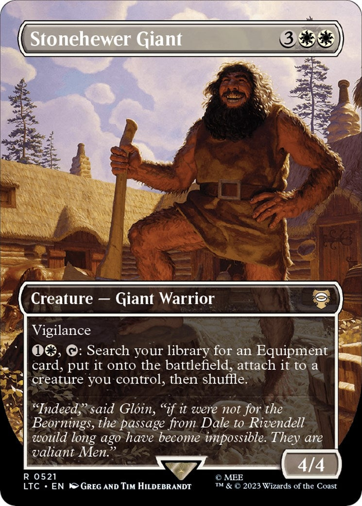 Stonehewer Giant (Borderless) (521) (LTC)