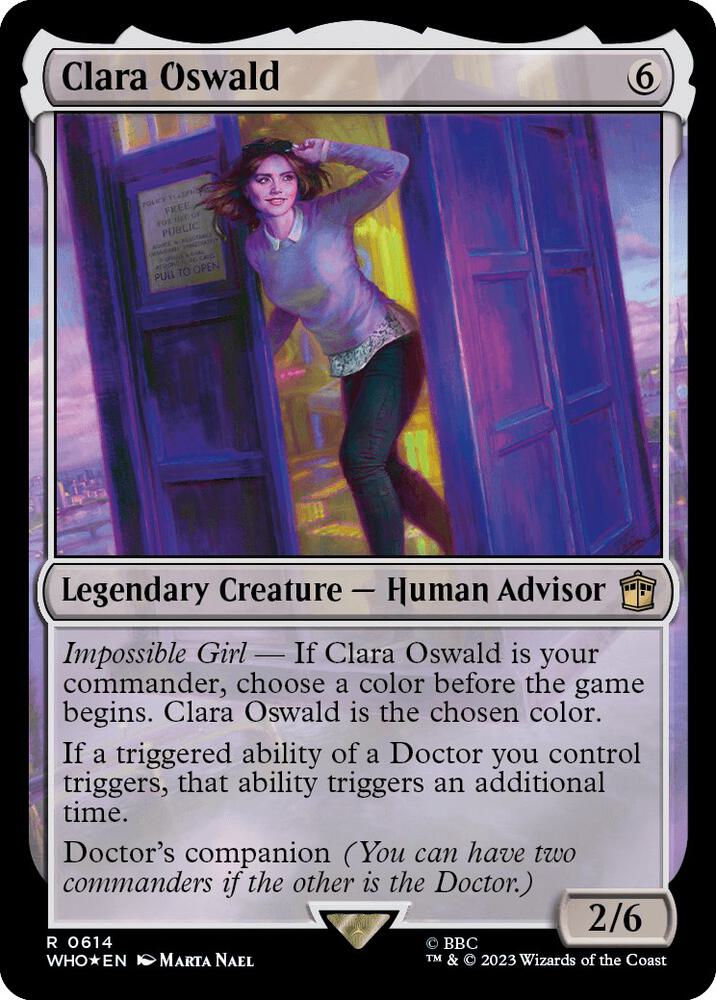 Clara Oswald (Surge Foil) (614) (WHO)