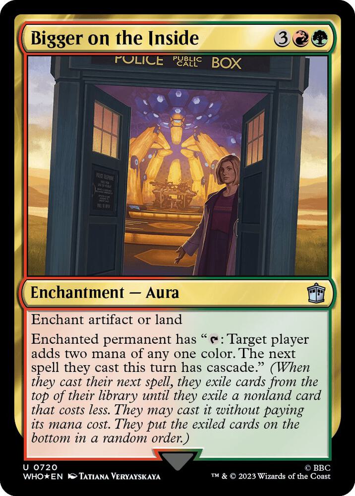 Bigger on the Inside (Surge Foil) (720) (WHO)