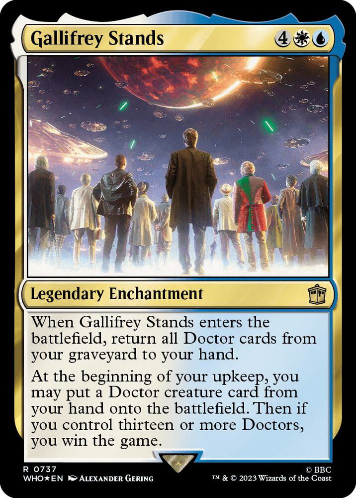 Gallifrey Stands (Surge Foil) (737) (WHO)