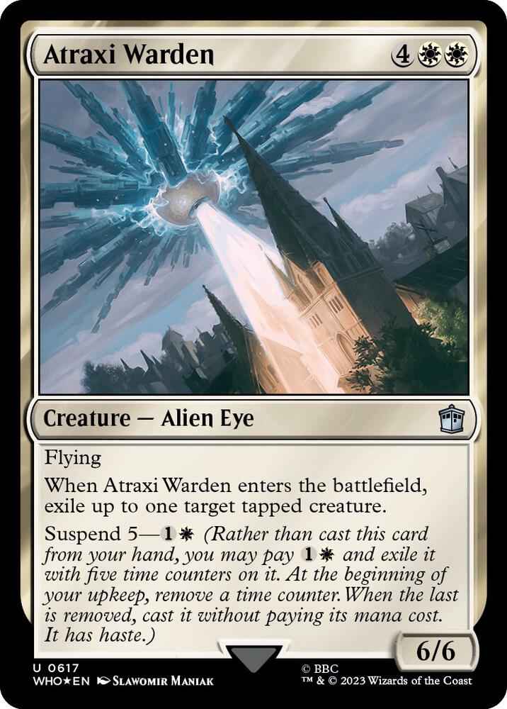 Atraxi Warden (Surge Foil) (617) (WHO)