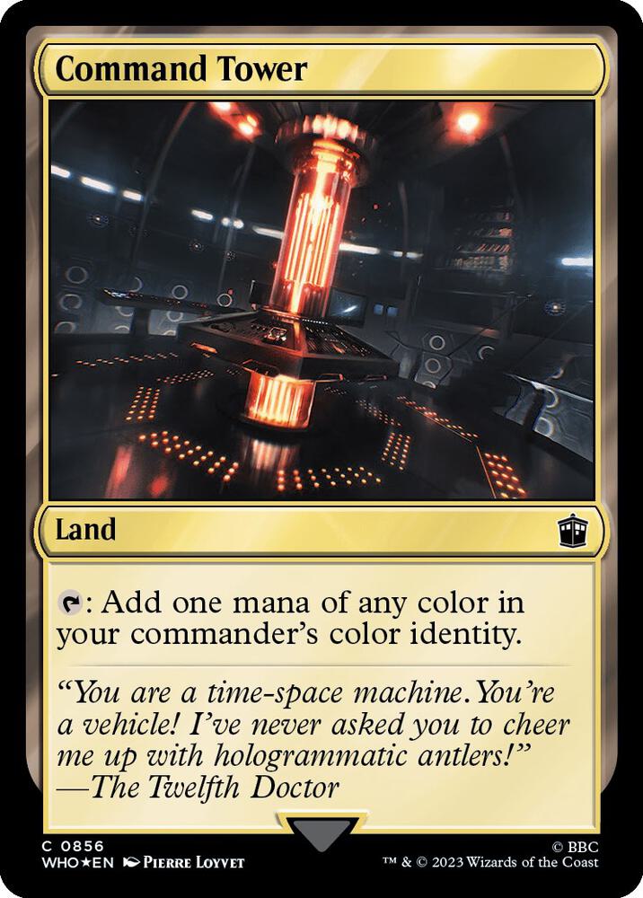 Command Tower (0856) (Surge Foil) (856) (WHO)