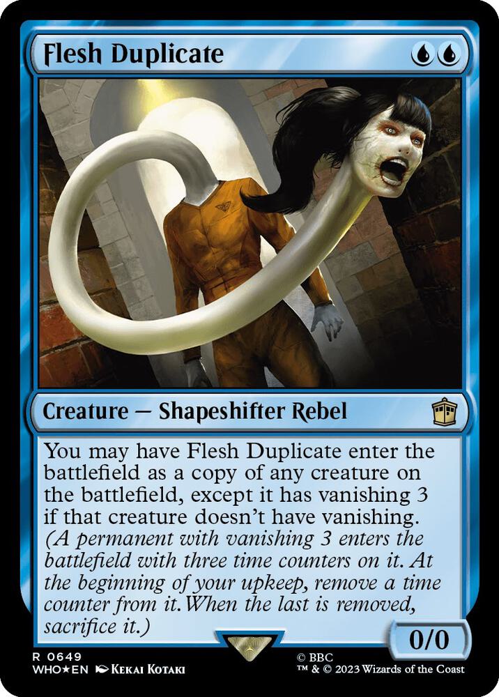 Flesh Duplicate (Surge Foil) (649) (WHO)