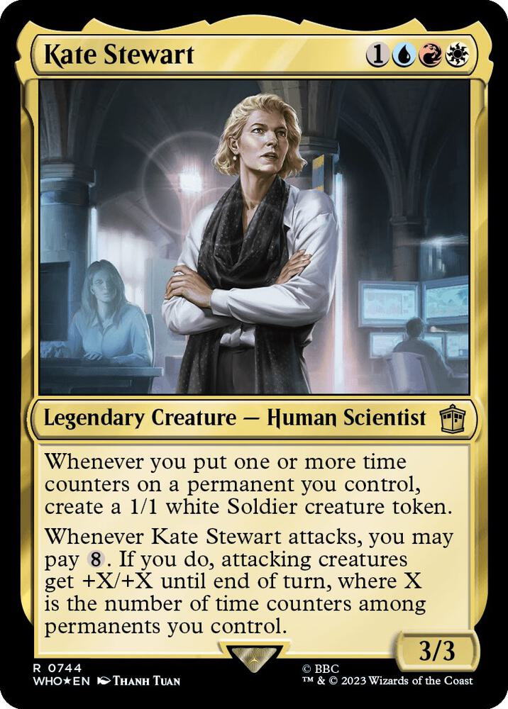 Kate Stewart (Surge Foil) (744) (WHO)