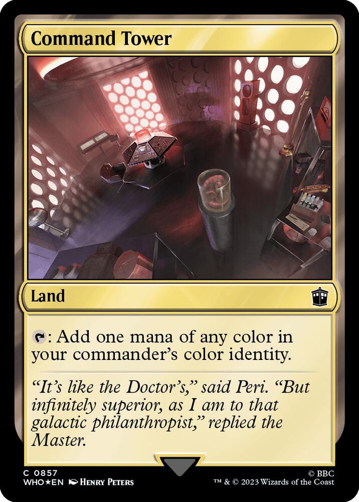 Command Tower (0857) (Surge Foil) (857) (WHO)
