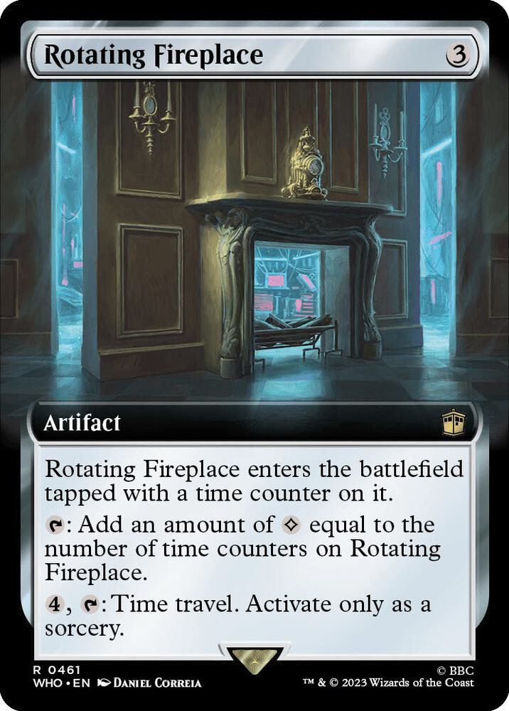 Rotating Fireplace (Extended Art) (461) (WHO)