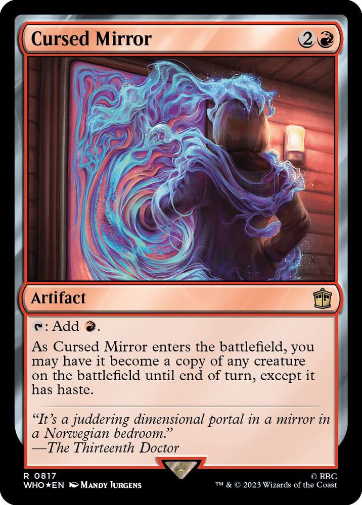 Cursed Mirror (Surge Foil) (817) (WHO)