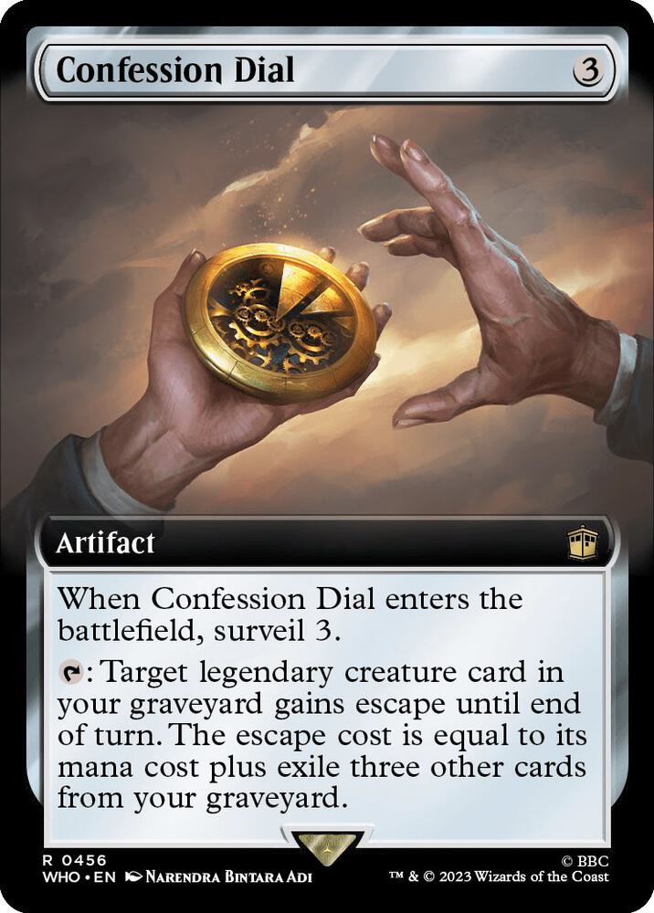 Confession Dial (Extended Art) (456) (WHO)