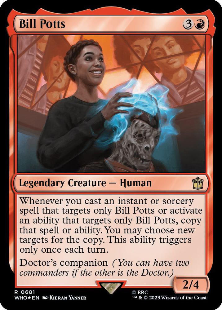 Bill Potts (Surge Foil) (681) (WHO)