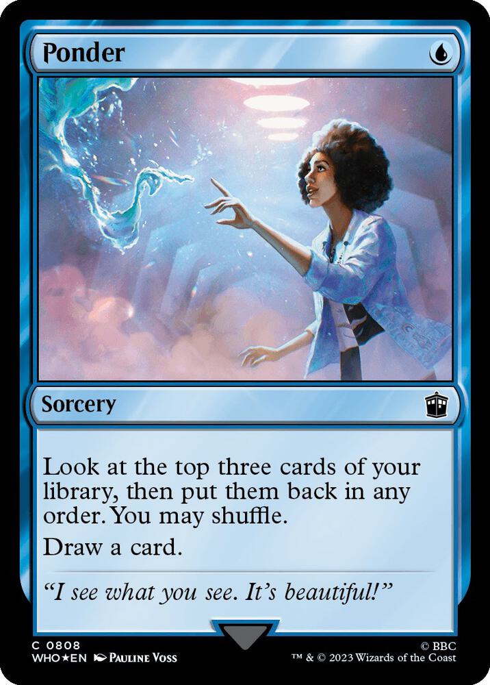 Ponder (Surge Foil) (808) (WHO)
