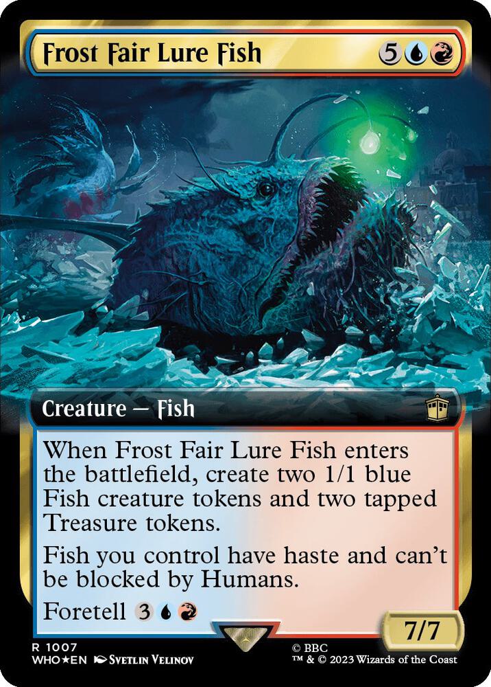 Frost Fair Lure Fish (Extended Art) (Surge Foil) (1007) (WHO)