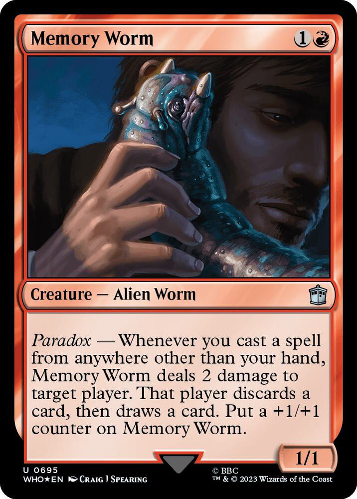 Memory Worm (Surge Foil) (695) (WHO)