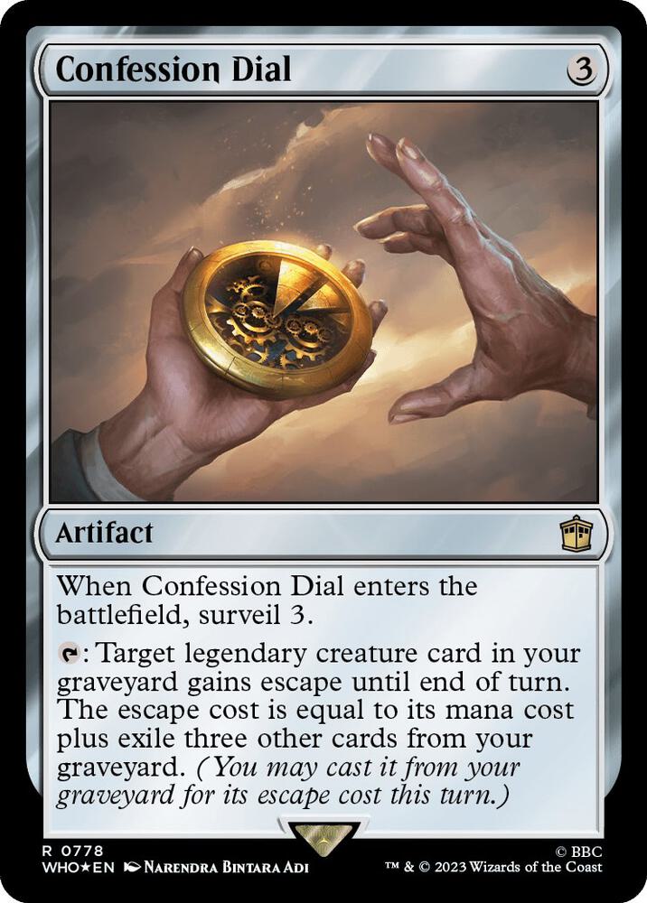 Confession Dial (Surge Foil) (778) (WHO)