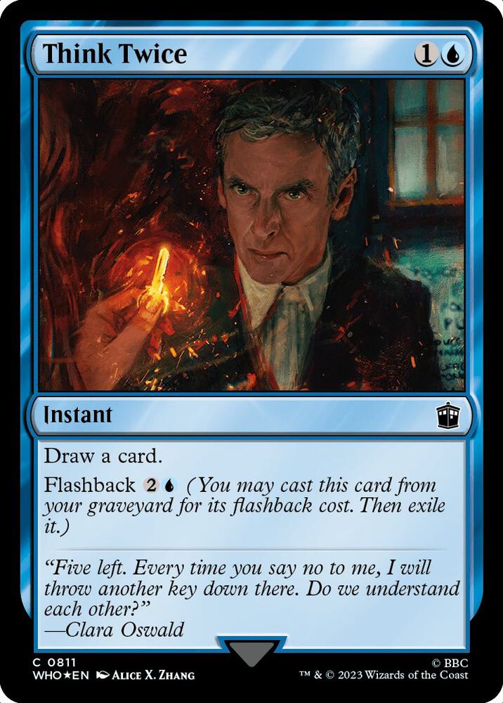 Think Twice (Surge Foil) (811) (WHO)