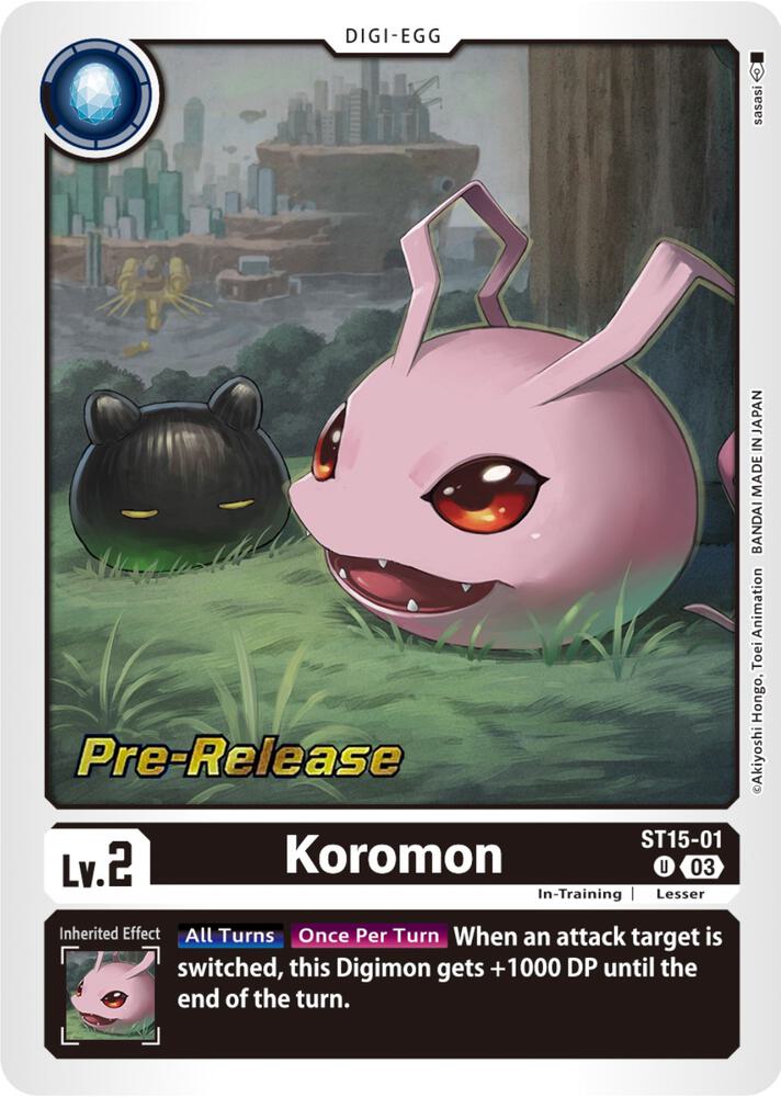 Koromon (ST15-01 U) (ST-15_PR)