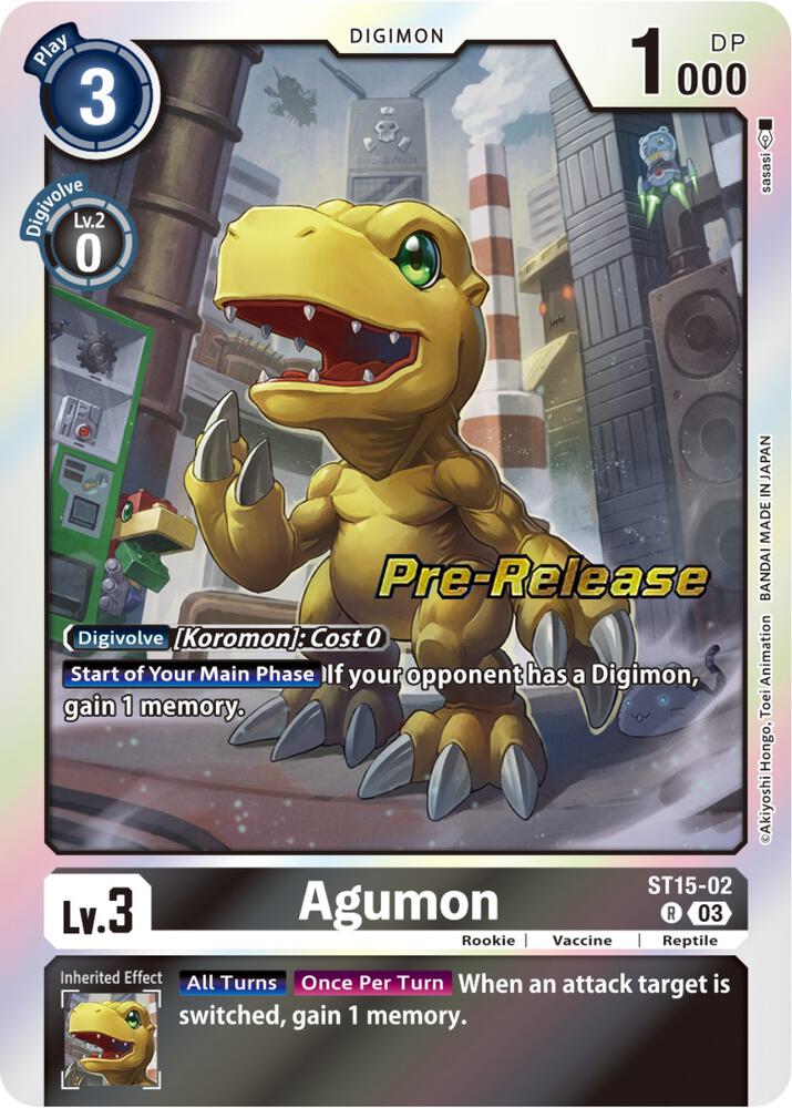 Agumon (ST15-02 R) (ST-15_PR)