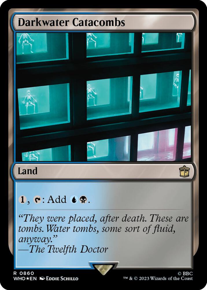 Darkwater Catacombs (Surge Foil) (860) (WHO)