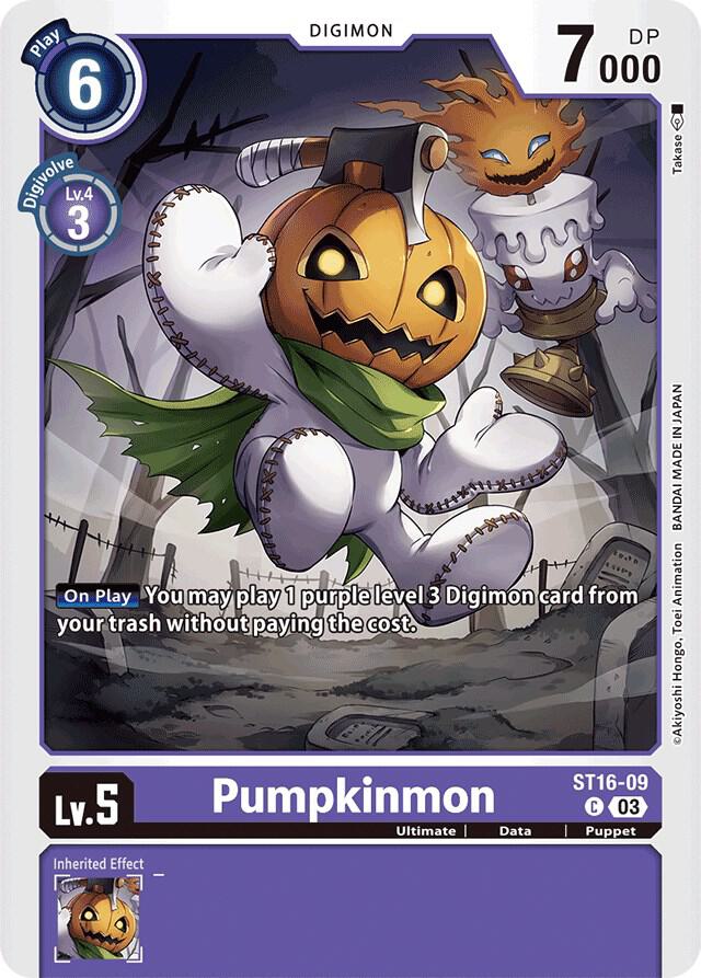 Pumpkinmon (ST16-09 C) (ST-16)
