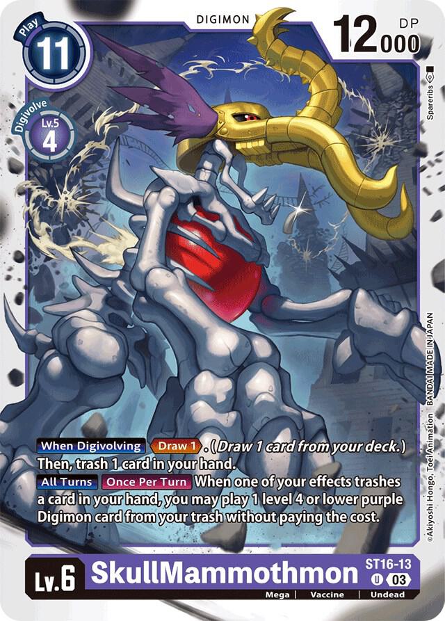 SkullMammothmon (ST16-13 U) (ST-16)