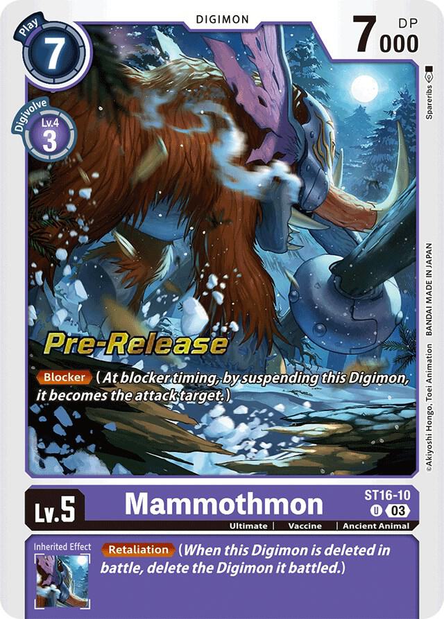 Mammothmon (ST16-10 U) (ST-16_PR)