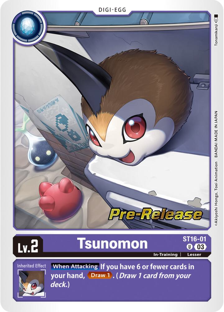 Tsunomon (ST16-01 U) (ST-16_PR)