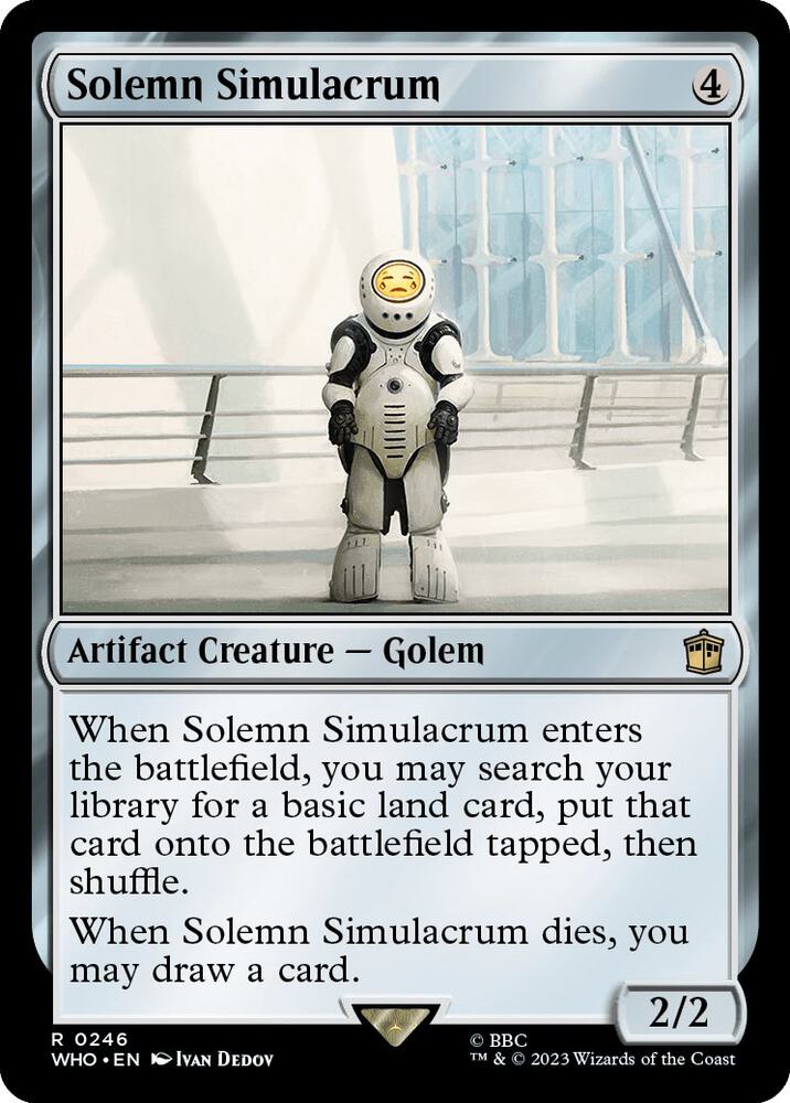 Solemn Simulacrum (246) (WHO)